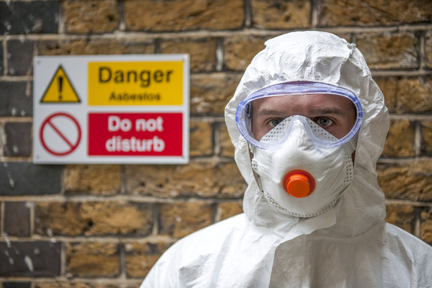 Asbestos protective clothing